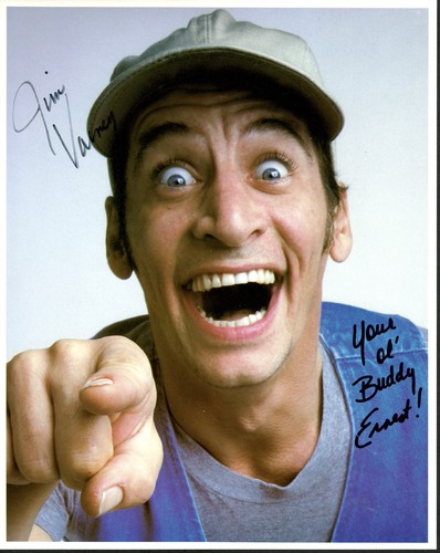 Jim varney signed autographed - jim,